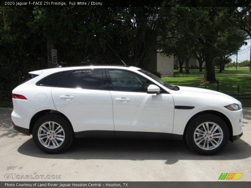 Fuji White / Ebony 2020 Jaguar F-PACE 25t Prestige