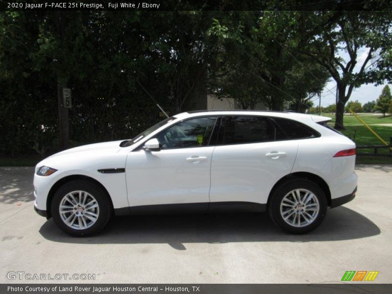 Fuji White / Ebony 2020 Jaguar F-PACE 25t Prestige