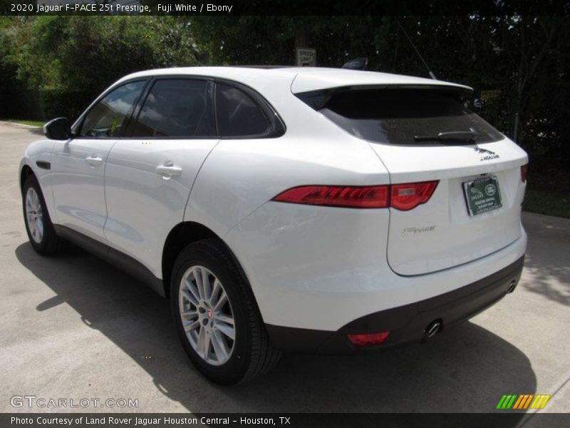 Fuji White / Ebony 2020 Jaguar F-PACE 25t Prestige