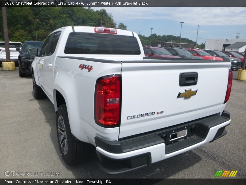 Summit White / Ash Gray/Jet Black 2020 Chevrolet Colorado WT Crew Cab 4x4