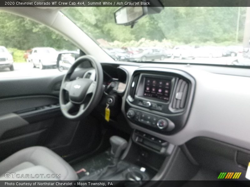 Summit White / Ash Gray/Jet Black 2020 Chevrolet Colorado WT Crew Cab 4x4
