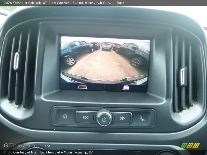 Summit White / Ash Gray/Jet Black 2020 Chevrolet Colorado WT Crew Cab 4x4