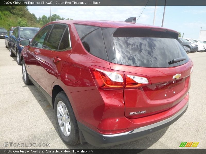 Cajun Red Tintcoat / Jet Black 2020 Chevrolet Equinox LT AWD