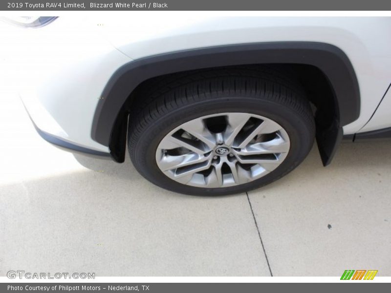 Blizzard White Pearl / Black 2019 Toyota RAV4 Limited