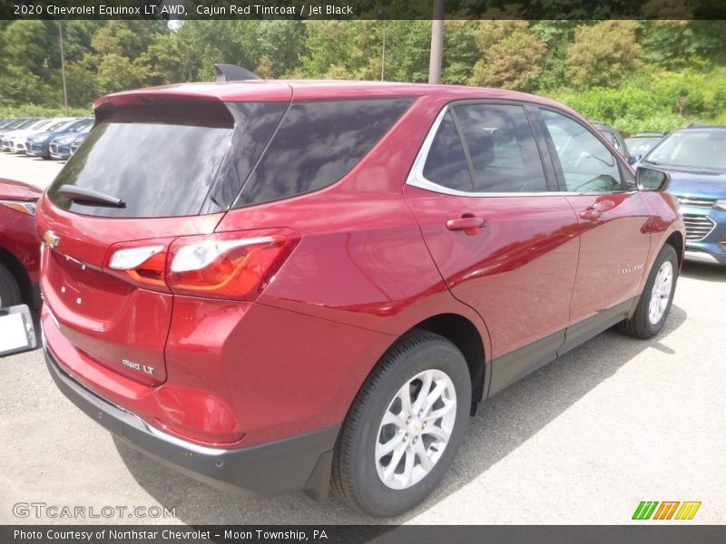 Cajun Red Tintcoat / Jet Black 2020 Chevrolet Equinox LT AWD