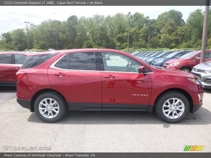 Cajun Red Tintcoat / Jet Black 2020 Chevrolet Equinox LT AWD
