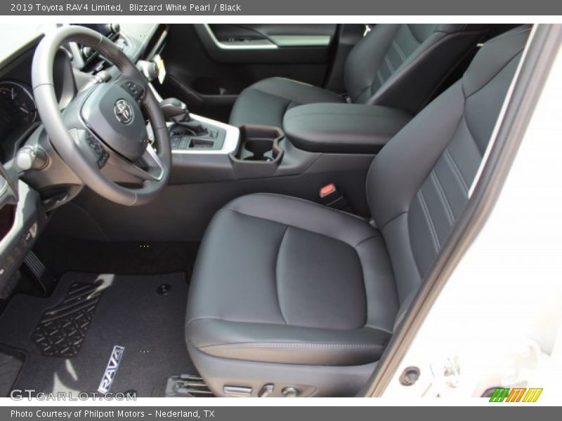 Blizzard White Pearl / Black 2019 Toyota RAV4 Limited