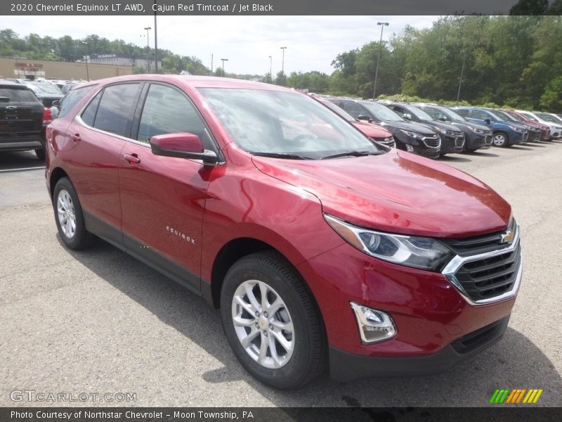 Cajun Red Tintcoat / Jet Black 2020 Chevrolet Equinox LT AWD