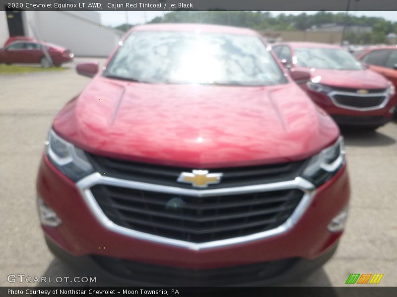 Cajun Red Tintcoat / Jet Black 2020 Chevrolet Equinox LT AWD