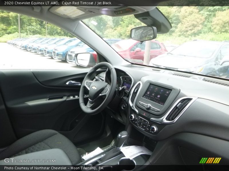 Cajun Red Tintcoat / Jet Black 2020 Chevrolet Equinox LT AWD