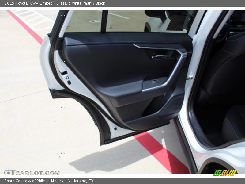 Blizzard White Pearl / Black 2019 Toyota RAV4 Limited