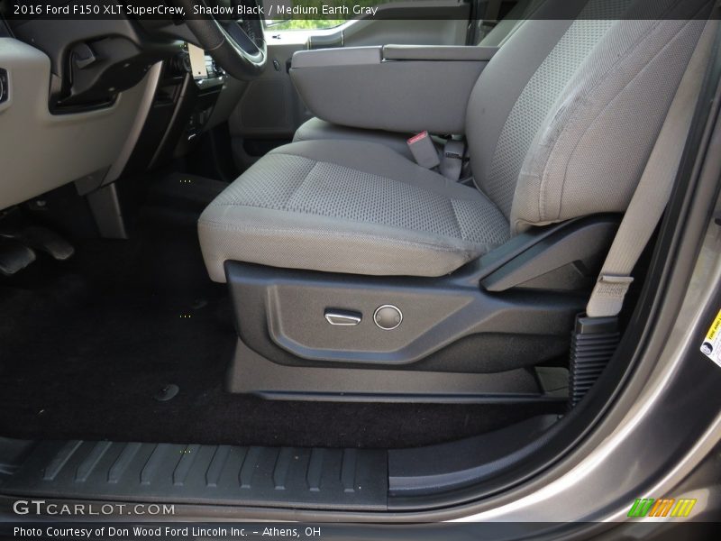 Shadow Black / Medium Earth Gray 2016 Ford F150 XLT SuperCrew