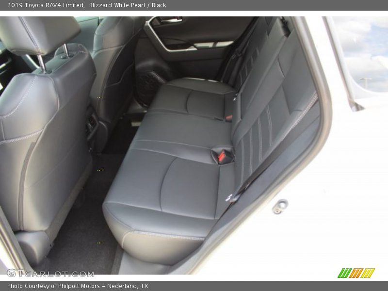 Blizzard White Pearl / Black 2019 Toyota RAV4 Limited