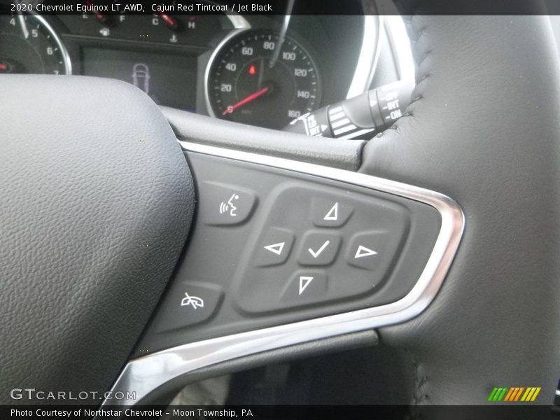 Cajun Red Tintcoat / Jet Black 2020 Chevrolet Equinox LT AWD