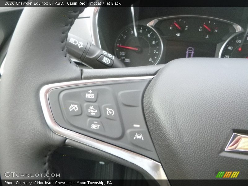 Cajun Red Tintcoat / Jet Black 2020 Chevrolet Equinox LT AWD