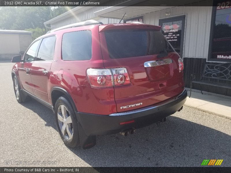 Crystal Red Tintcoat / Cashmere 2012 GMC Acadia SLT