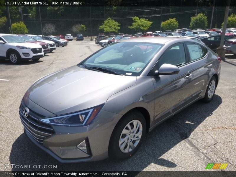 Fluid Metal / Black 2020 Hyundai Elantra SE
