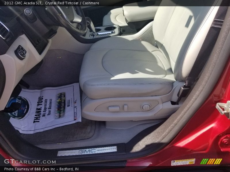 Crystal Red Tintcoat / Cashmere 2012 GMC Acadia SLT