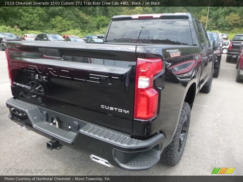 Black / Jet Black 2019 Chevrolet Silverado 1500 Custom Z71 Trail Boss Crew Cab 4WD