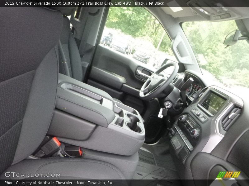 Black / Jet Black 2019 Chevrolet Silverado 1500 Custom Z71 Trail Boss Crew Cab 4WD