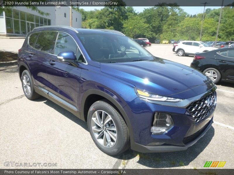 Front 3/4 View of 2020 Santa Fe Limited AWD