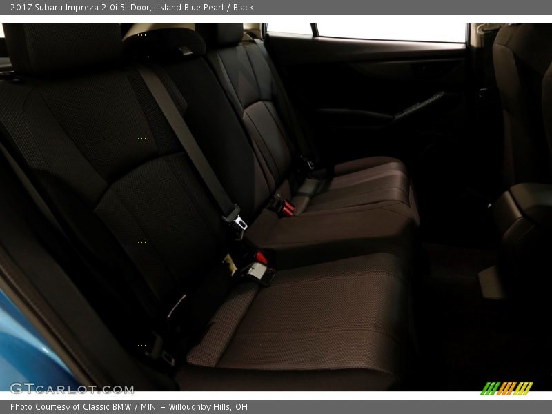 Island Blue Pearl / Black 2017 Subaru Impreza 2.0i 5-Door