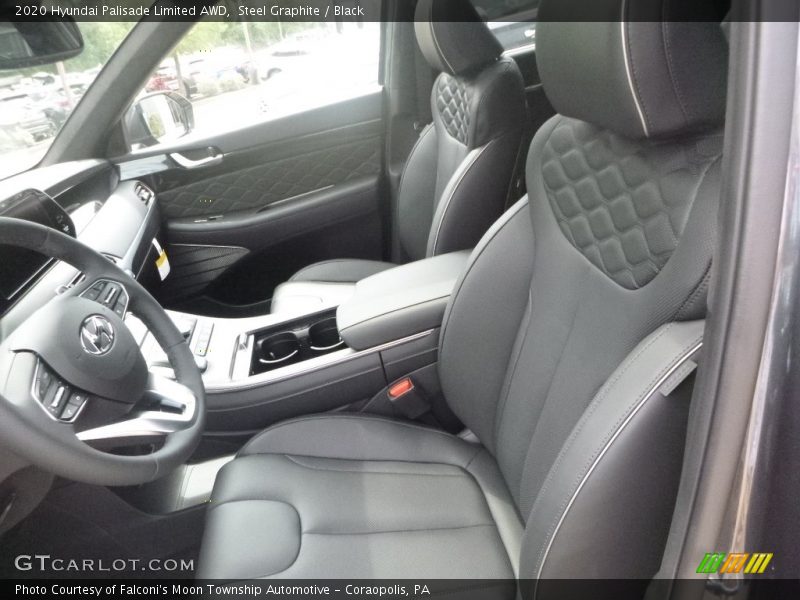 Front Seat of 2020 Palisade Limited AWD