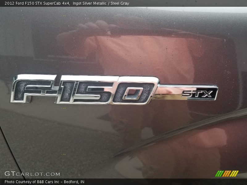 Ingot Silver Metallic / Steel Gray 2012 Ford F150 STX SuperCab 4x4