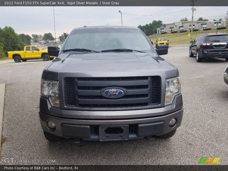 Ingot Silver Metallic / Steel Gray 2012 Ford F150 STX SuperCab 4x4