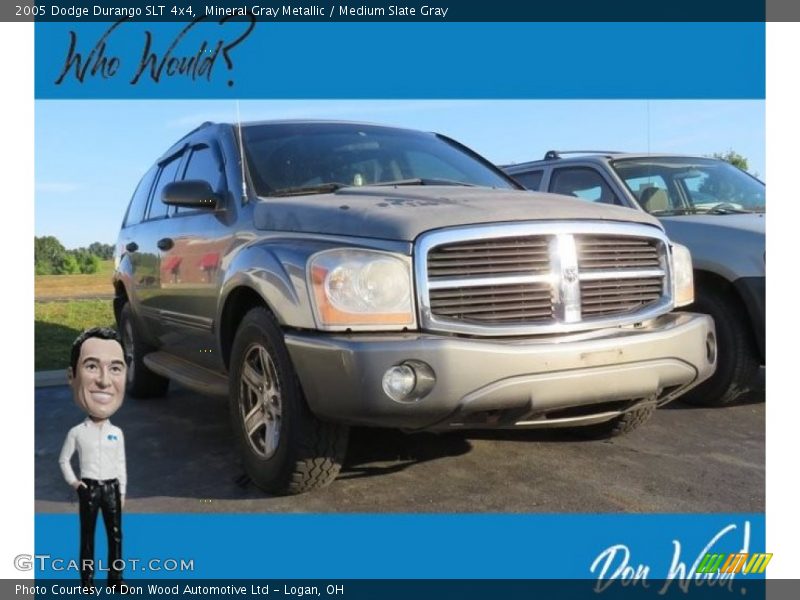 Mineral Gray Metallic / Medium Slate Gray 2005 Dodge Durango SLT 4x4