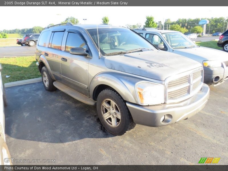 Mineral Gray Metallic / Medium Slate Gray 2005 Dodge Durango SLT 4x4