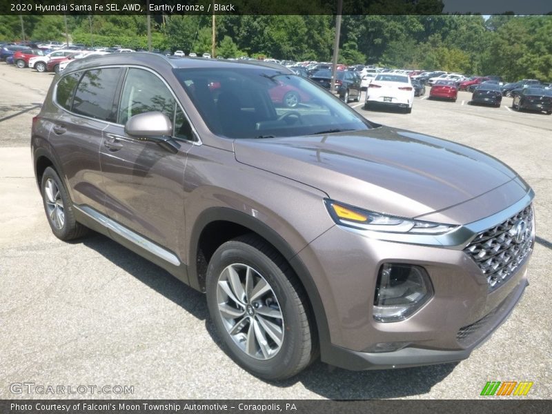Front 3/4 View of 2020 Santa Fe SEL AWD