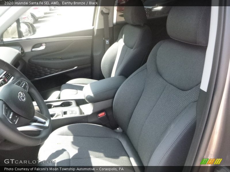 Earthy Bronze / Black 2020 Hyundai Santa Fe SEL AWD