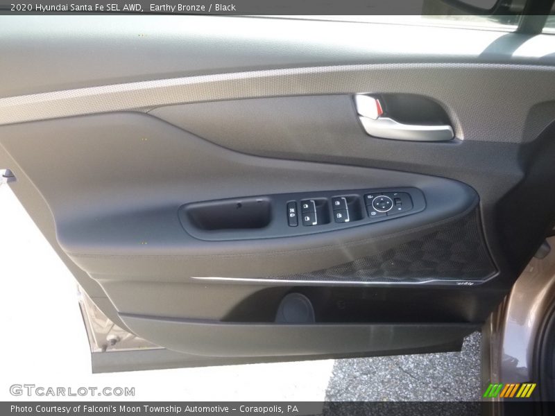 Earthy Bronze / Black 2020 Hyundai Santa Fe SEL AWD