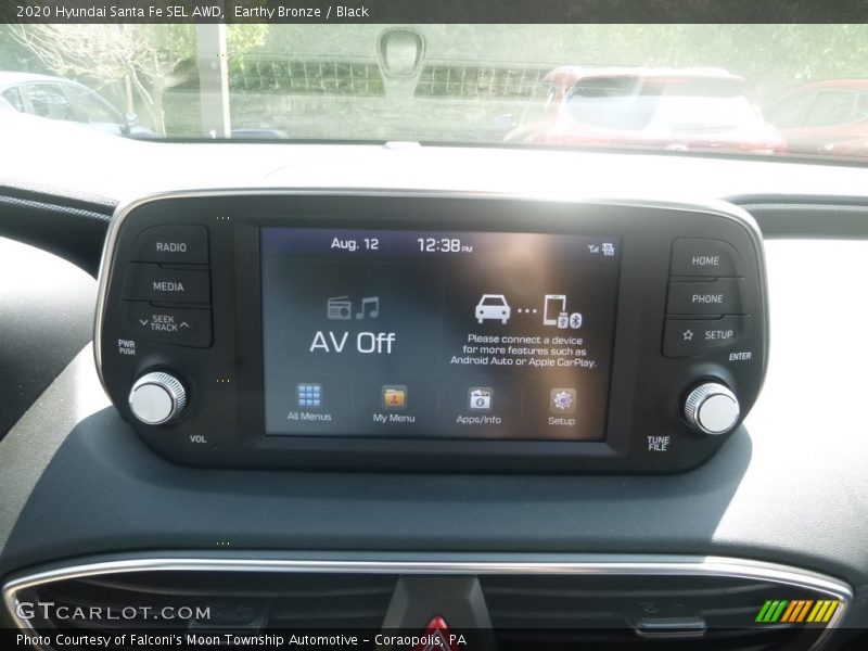 Earthy Bronze / Black 2020 Hyundai Santa Fe SEL AWD