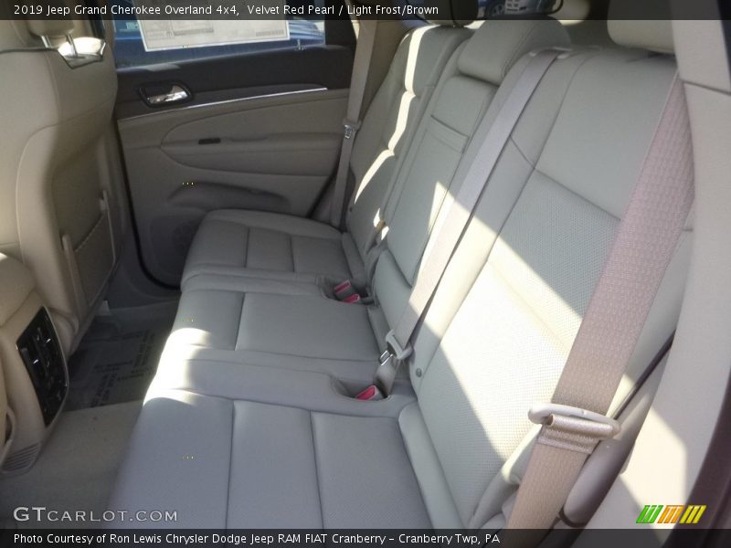 Velvet Red Pearl / Light Frost/Brown 2019 Jeep Grand Cherokee Overland 4x4