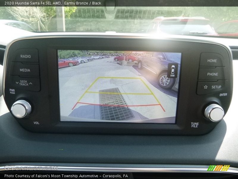 Earthy Bronze / Black 2020 Hyundai Santa Fe SEL AWD