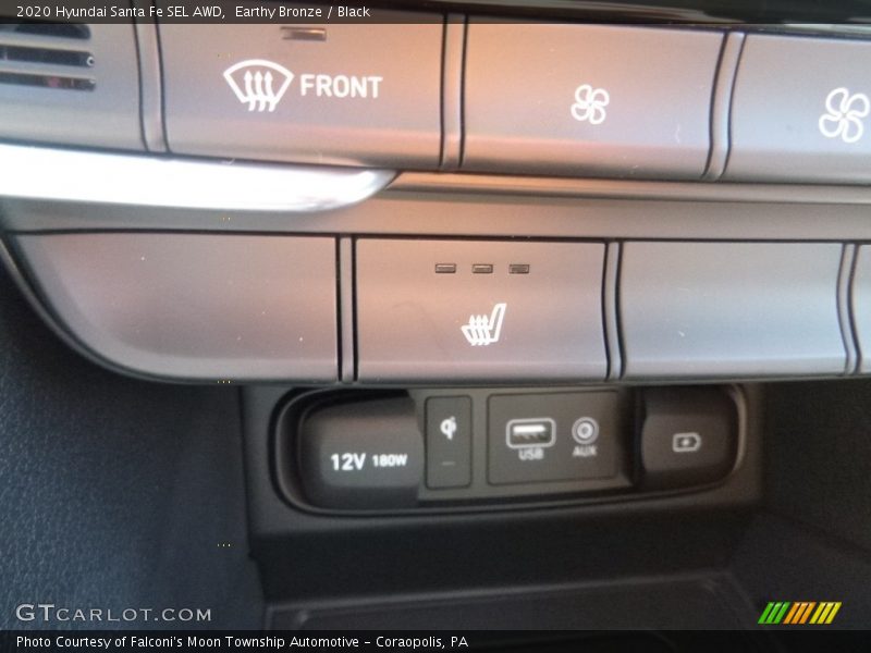 Earthy Bronze / Black 2020 Hyundai Santa Fe SEL AWD