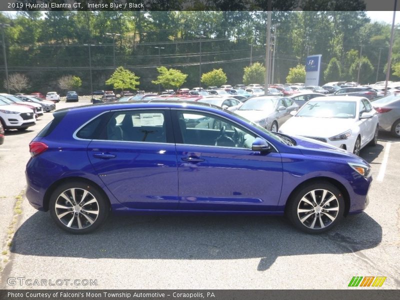 Intense Blue / Black 2019 Hyundai Elantra GT