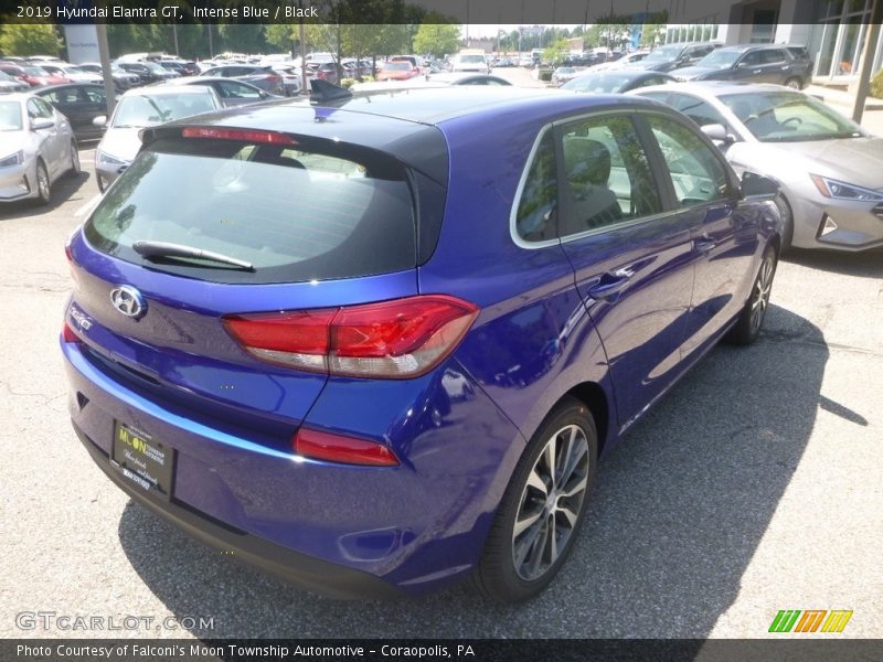 Intense Blue / Black 2019 Hyundai Elantra GT