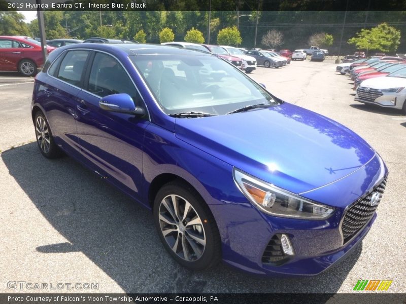 Intense Blue / Black 2019 Hyundai Elantra GT