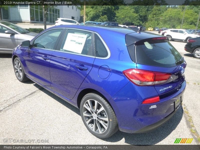Intense Blue / Black 2019 Hyundai Elantra GT