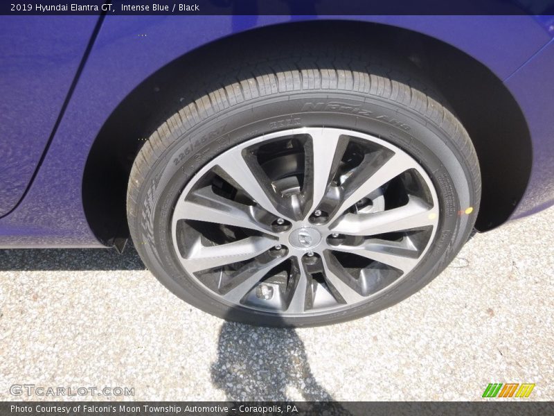 Intense Blue / Black 2019 Hyundai Elantra GT