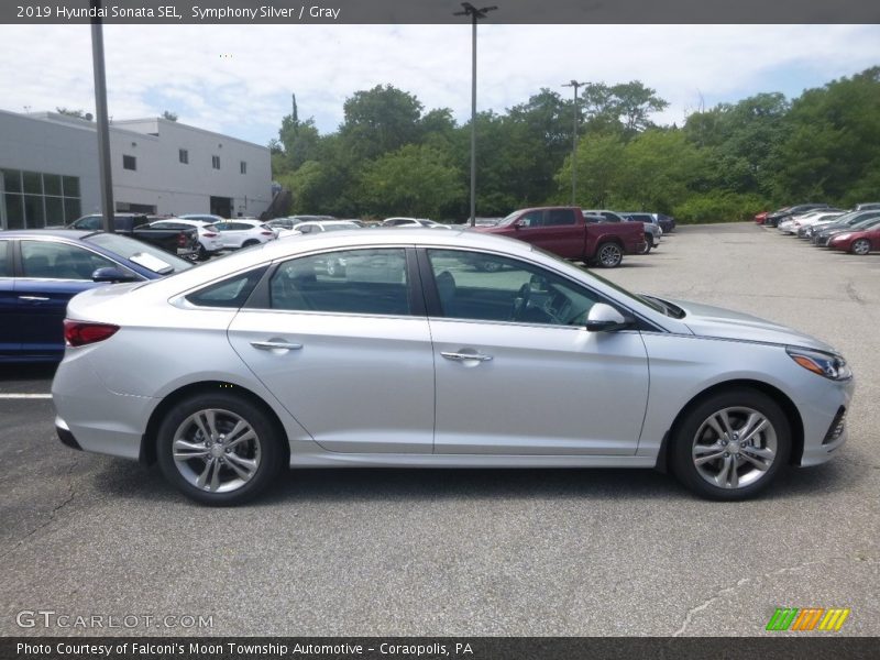 Symphony Silver / Gray 2019 Hyundai Sonata SEL