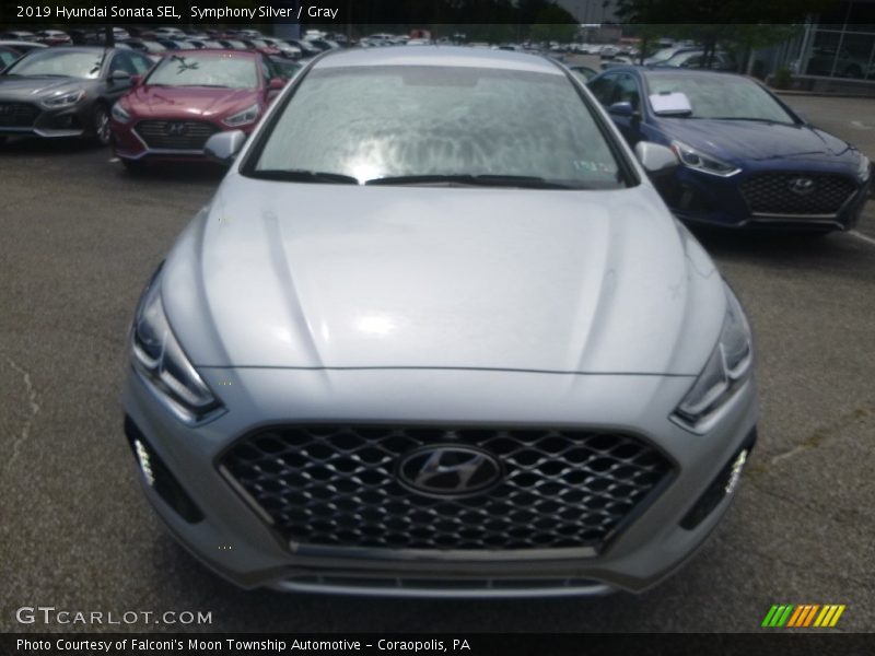 Symphony Silver / Gray 2019 Hyundai Sonata SEL