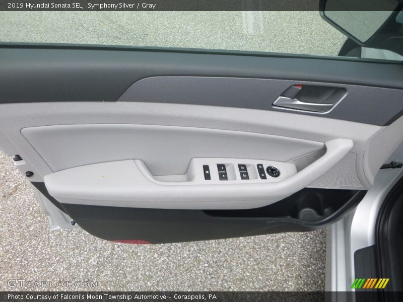 Symphony Silver / Gray 2019 Hyundai Sonata SEL