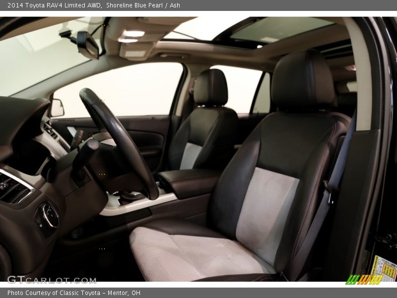 Shoreline Blue Pearl / Ash 2014 Toyota RAV4 Limited AWD