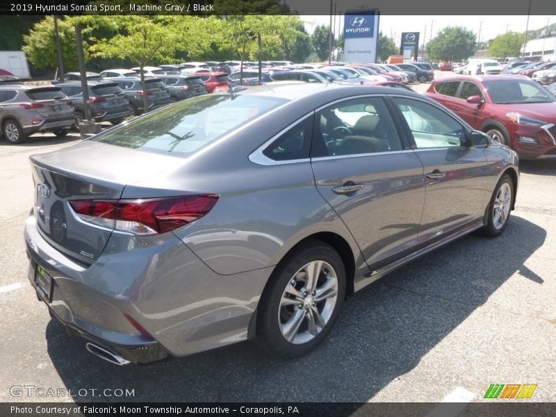 Machine Gray / Black 2019 Hyundai Sonata Sport