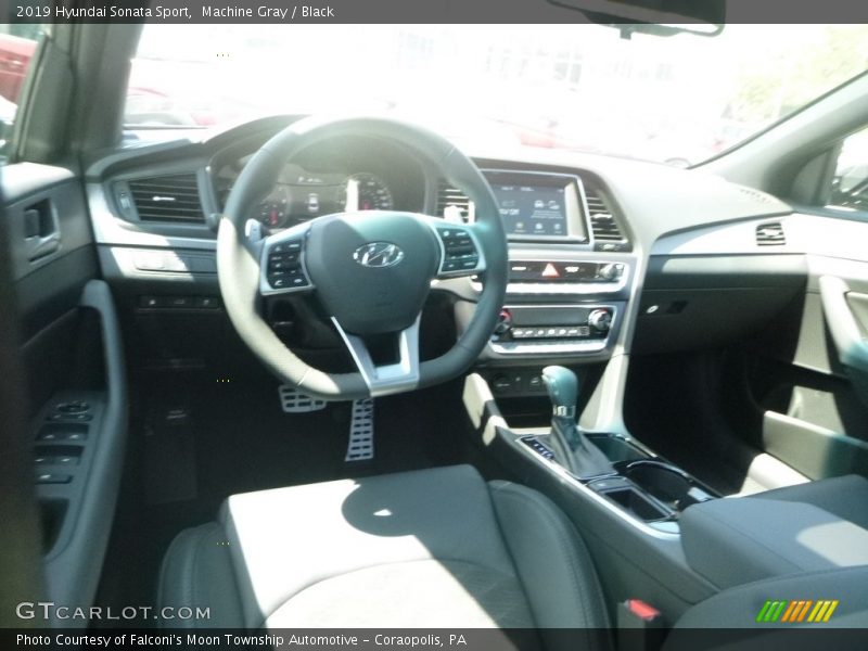 Machine Gray / Black 2019 Hyundai Sonata Sport
