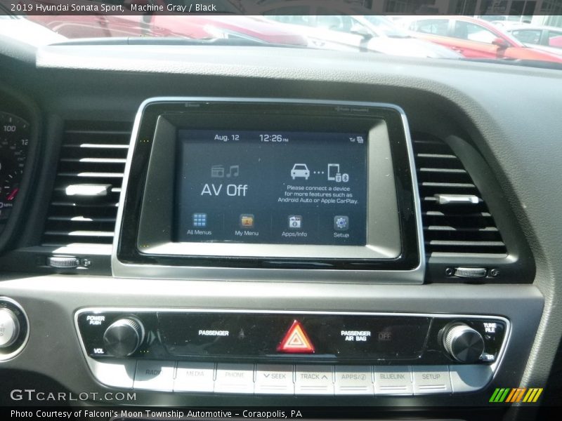 Machine Gray / Black 2019 Hyundai Sonata Sport